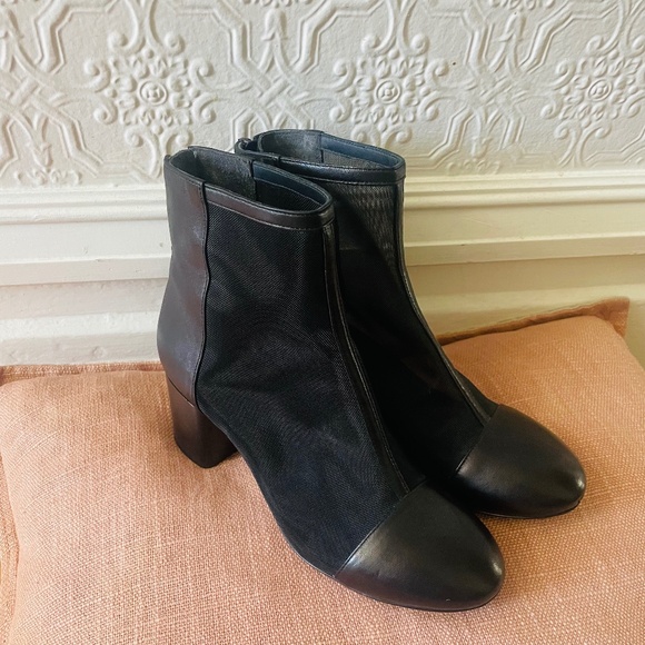 rag & bone "Drea" mesh black ankle booties, great condition - Picture 5 of 10